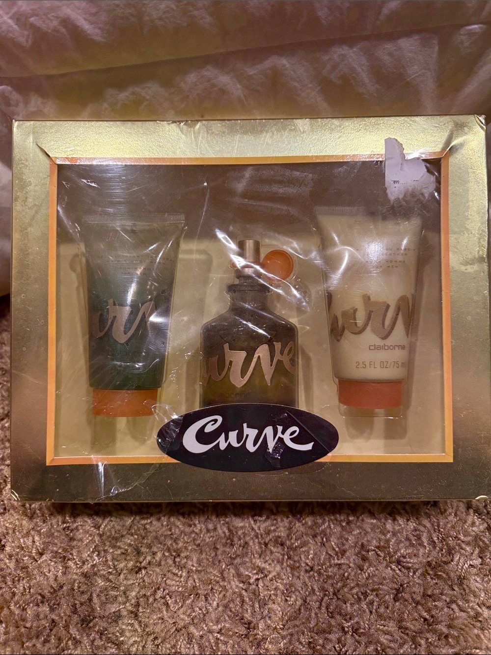 Curve Fragrance Gift Set with Lotion and Shower Gel